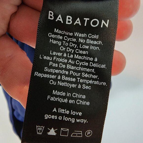 Aritzia Babaton Maximillian Jumpsuit Sleeveless Wide Leg Crop Belted V-neck sz S - Picture 8 of 12